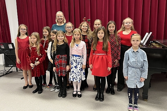 Flétnovo-klávesová besídka<span class='fst-italic fs-6 d-block mt-1'>p. uč. Foitová</span>