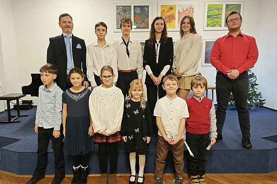 Vánoční koncert dechového oddělení