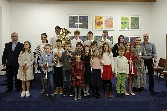 Třídní koncert<span class='fst-italic fs-6 d-block mt-1'>p. uč. Šárník</span>