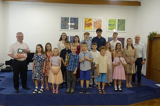 Třídní koncert<span class='fst-italic fs-6 d-block mt-1'>p. uč. Šárník</span>