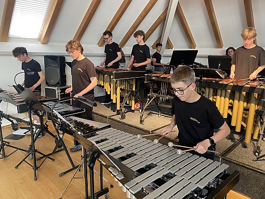 Koncert souboru bicích nástrojů